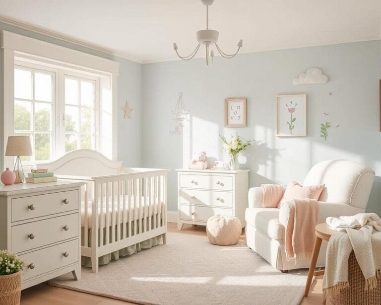 Hoe kies ik de juiste kleuren voor een babykamer?