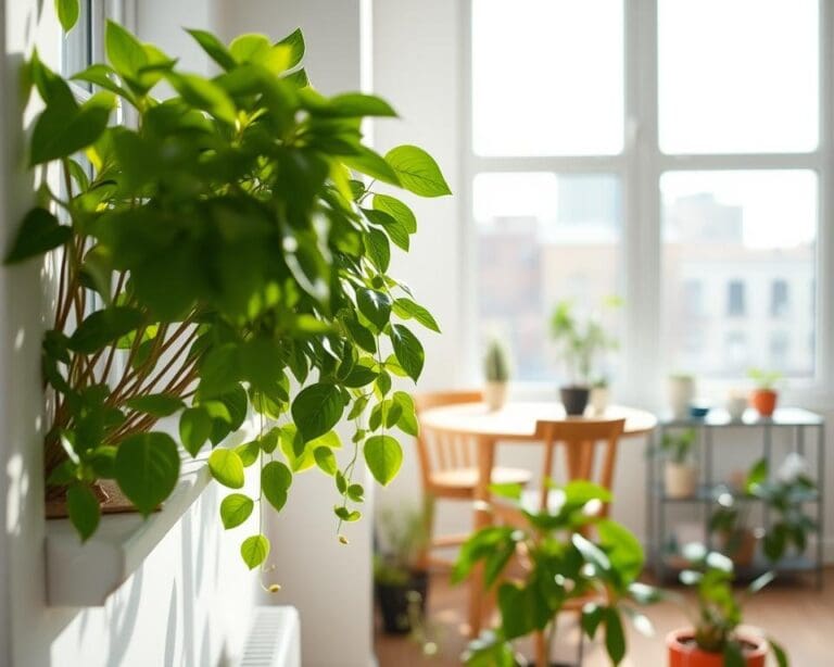 Welke planten passen in een licht appartement?