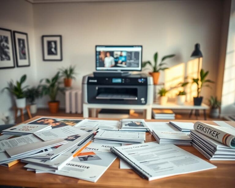 Wie verzorgt drukwerk voor ondernemingen?