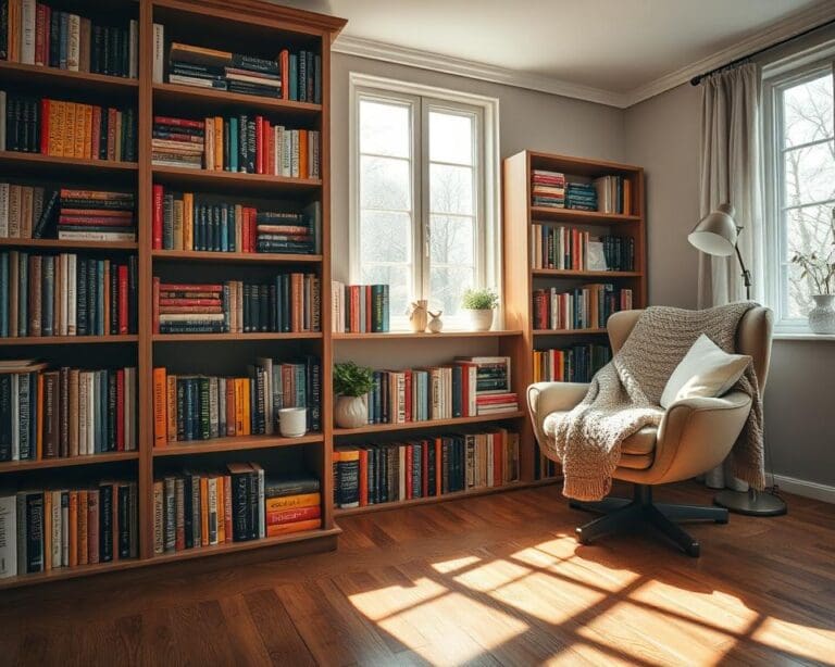 Waarom voelt een open boekenkast gezellig?