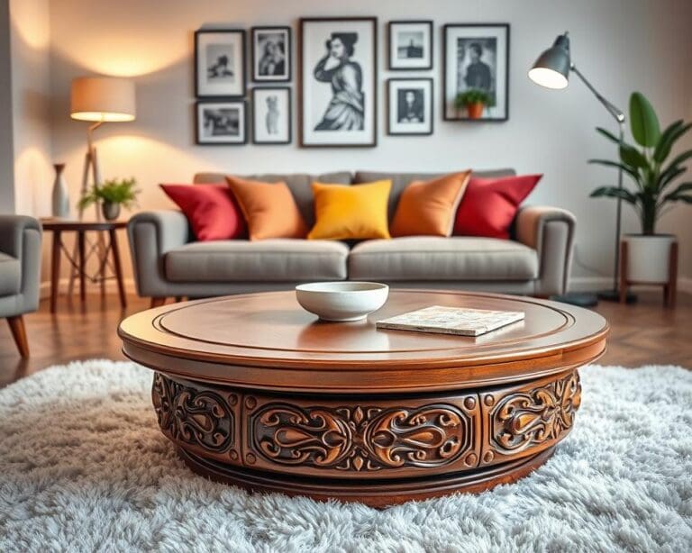 Waarom werkt een ronde salontafel zo goed?