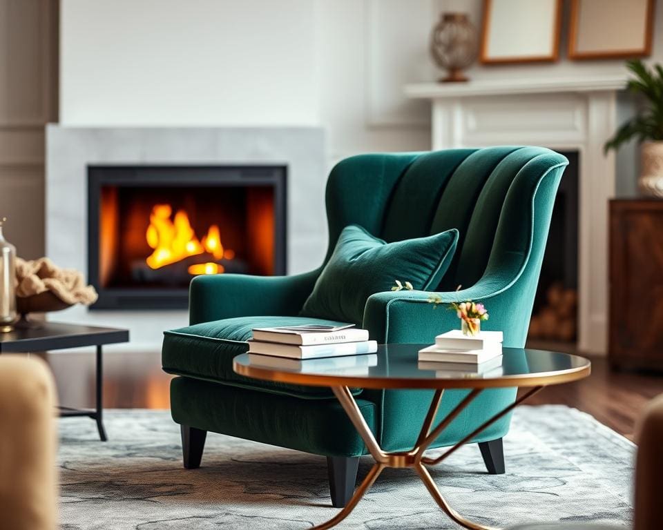 Wat maakt een fluwelen fauteuil zo chic?