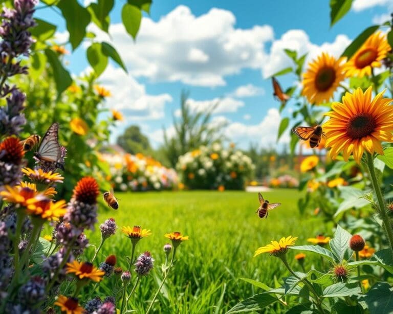 Welke planten trekken bijen en vlinders aan?