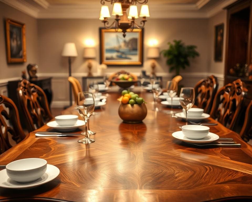 Is een uitschuifbare tafel geschikt voor etentjes?
