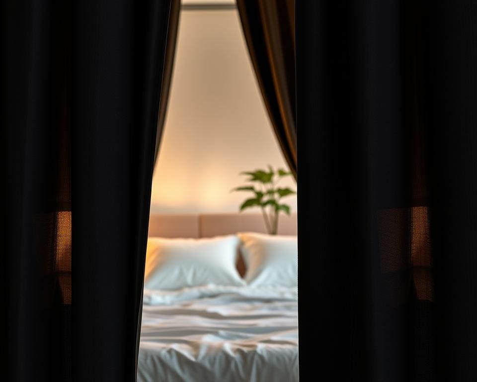 Welke gordijnen verduisteren de slaapkamer goed?