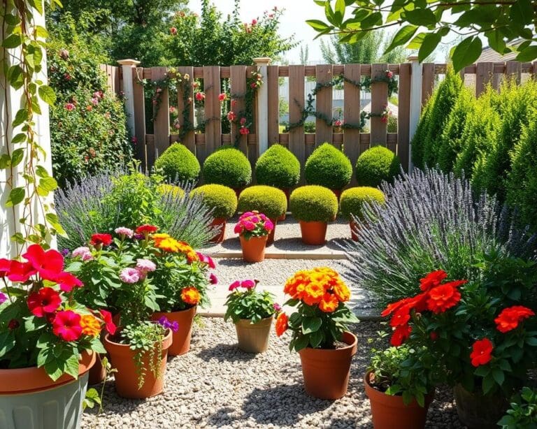 planten kleine tuin