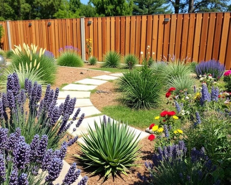 onderhoudsvriendelijke tuin
