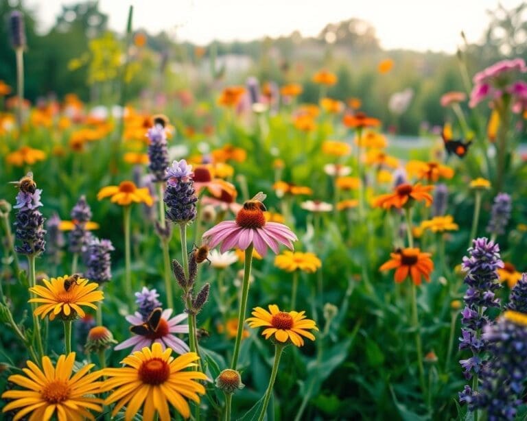 planten bijen vlinders