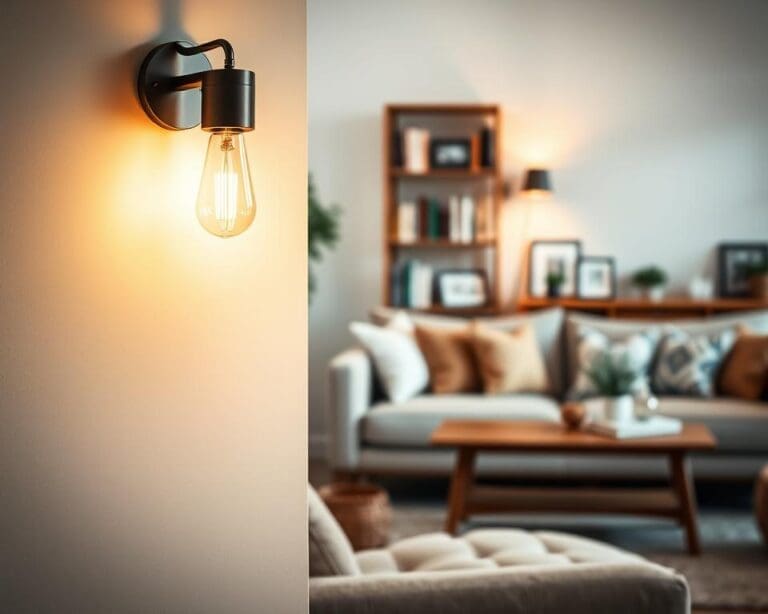 wandlamp woonkamer