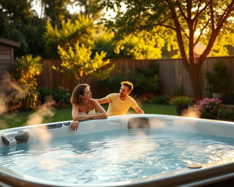 hottub tuin