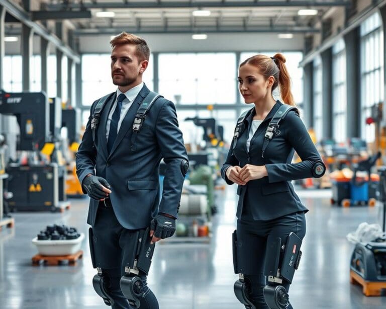 exoskelet industrie