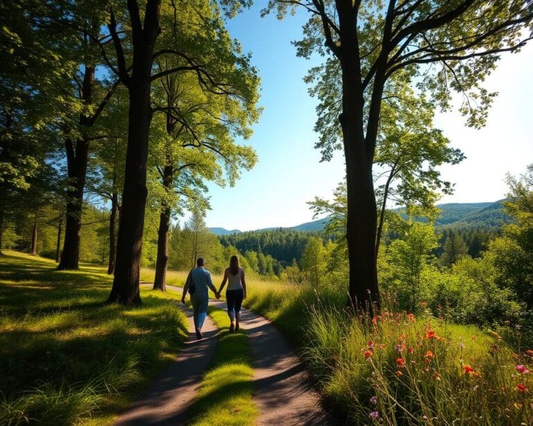 ontspannende wandelingen