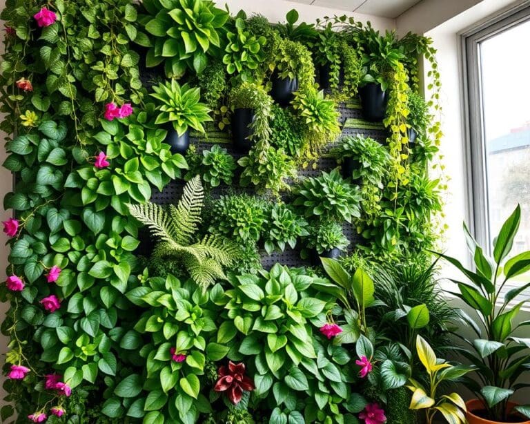 groene plantenwand