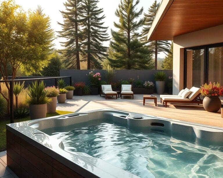 hottub tuin