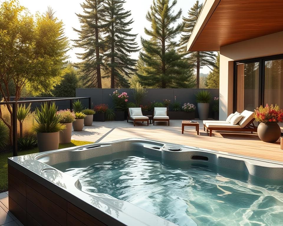 hottub tuin