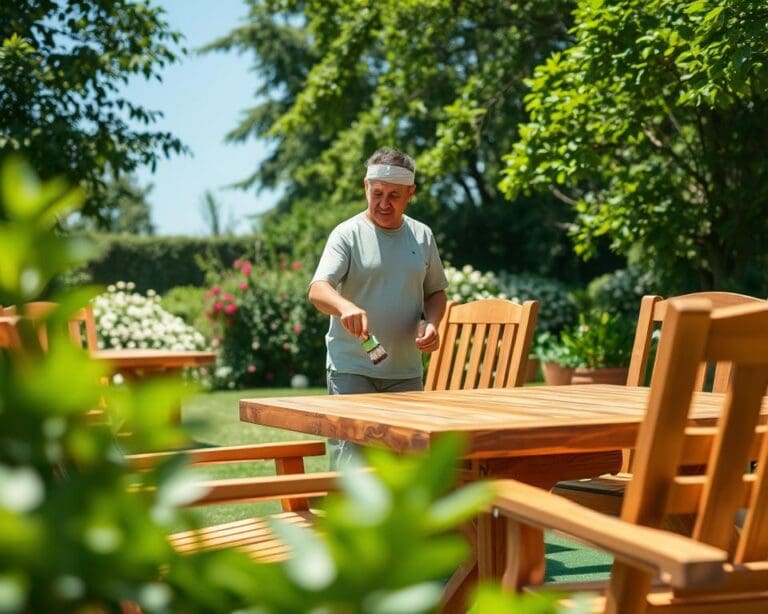 houten tuinmeubels