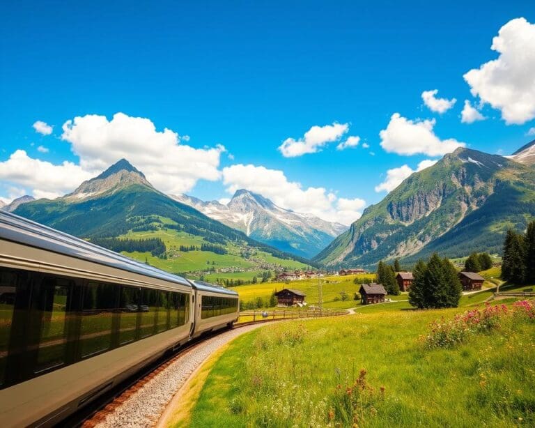 treinreis Zwitserland