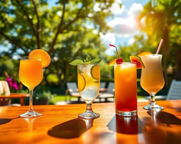 zomerse cocktails