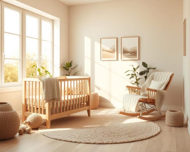 natuurlijke babykamer