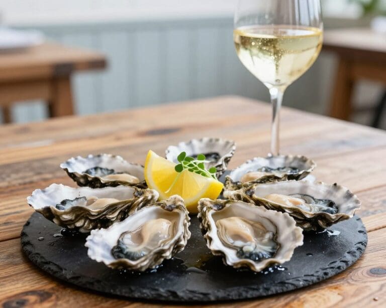 wijn bij oesters