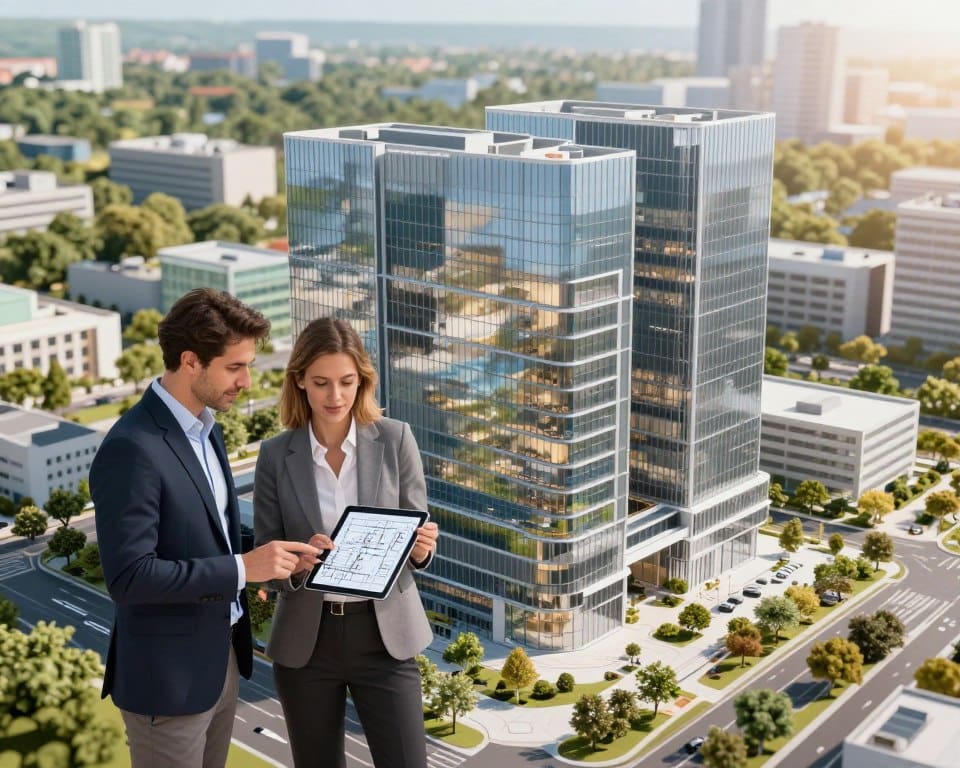 digitale tweeling gebouw